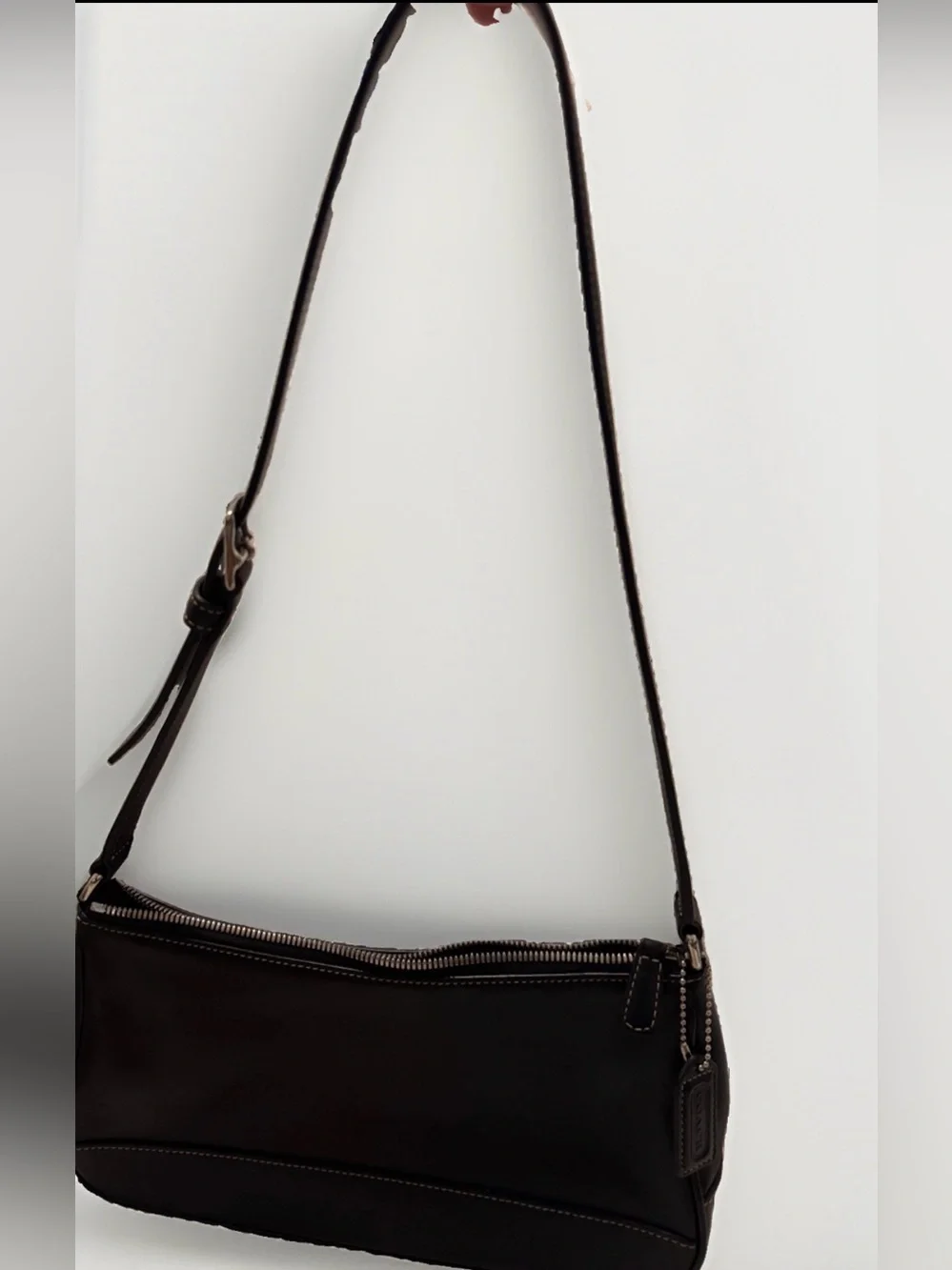 Vintage Coach Hamptons Leather Demi Bag (typically Style No. 7785 or 7587)